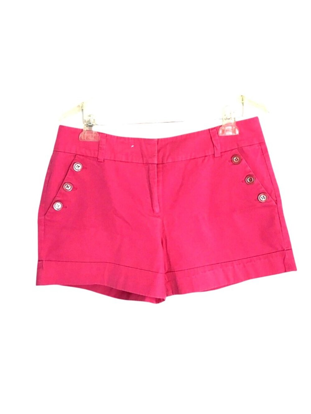 7TH AVENUE- WOMENS PINK POCKETS SHORTS SIZE 10